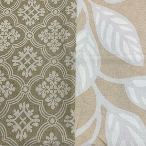 VERVAIN exclusive Pattern Estournel LOT Of 2 samples  Fabric 26” X 26”